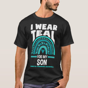 Ik Draag Blauwgroen voor mijn 'Son Tourette Syndro T-shirt