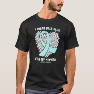 Ik Draag Bleek blauw voor mijn Nepalees Achalasië- T-shirt