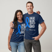 Ik Draag Blue voor mijn vader ALS Awareness Gift T-shirt (Unisex)