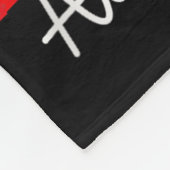 Ik Draag blues voor mijn dochter Autism Awareness  Fleece Deken (Hoek)