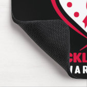 Ik Draag Bourgondië voor mijn vader sikkelcel bewu Muismat (Hoek)