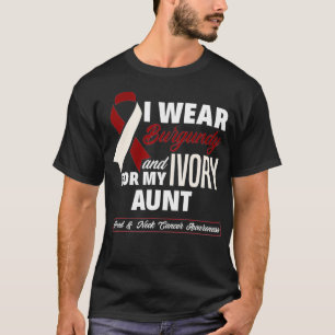 Ik Draag Burdy & Ivory voor mijn tante Head & Neck T-shirt