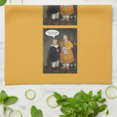 Ik draag de Pants - Funny Gay Couple Theedoek (Gevouwen)