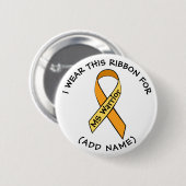 IK DRAAG DIT MS-lint VOOR GEPERSONALISEERDE Button (Voorkant /achterkant)