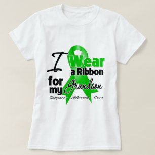 Ik Draag een groen lint voor mijn kleinzoon T-shirt
