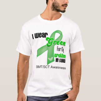 Ik Draag een groen lint voor mijn schoonbroer-in-l T-shirt