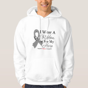 Ik Draag een lint-HERO-astma Hoodie