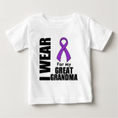 Ik Draag een Paars lint voor mijn grootmoeder (Voorkant)