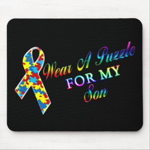 Ik Draag een puzzel voor mijn zoon Muismat