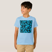 Ik draag een QR-code! T-shirt (Voorkant volledig)
