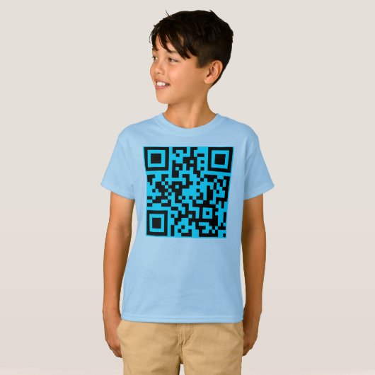 Ik draag een QR-code! T-shirt (Voorkant volledig)