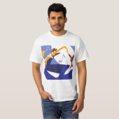 Ik draag een sax t-shirt (Voorkant volledig)