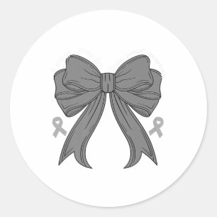 Ik Draag Gary voor Brain Tumor Awareness Month voo Ronde Sticker