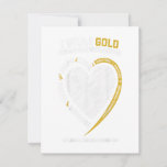 Ik Draag Gold voor mijn kleindochterjeugd Kaart<br><div class="desc">Ideal gift on Back to School,  Graduation,  Birthday,  Travel,  Reunion,  Christmas,  or any Special Occasion</div>
