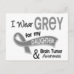 Ik Draag Gray 42 Daughter Brain Tumor Briefkaart