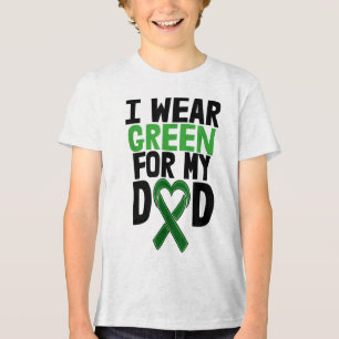 Ik Draag Green Dad's Stigma T - shirts Mental Heal