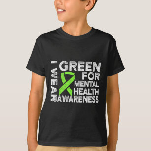 Ik Draag Green for Mental Health Awareness 1 T-shirt