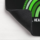 Ik Draag Green for Mental Health Awareness 2 Muismat (Hoek)