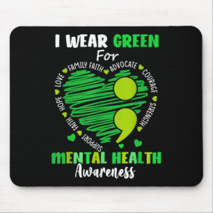 Ik Draag Green for Mental Health Awareness Month G Muismat