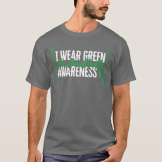 Ik Draag Green for Mental Health Awareness Support T-shirt
