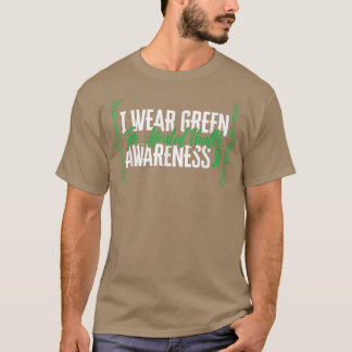 Ik Draag Green for Mental Health Awareness Support T-shirt