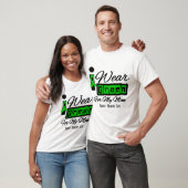 Ik Draag Green Ribbon (Retro) - Mam T-shirt (Unisex)