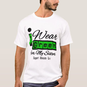 Ik Draag Green Ribbon (Retro) - Zuster T-shirt