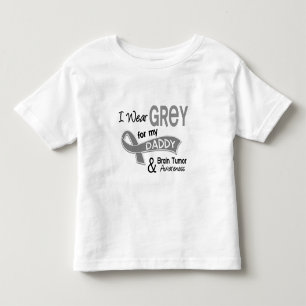 Ik Draag Grey 42 papa Brain Tumor Kinder Shirts