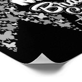 Ik draag Grey voor mijn mama Brain Cancer Awarenes Poster (Hoek)