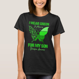 Ik Draag groen in geheugen voor mijn zoon Dwarfism T-shirt