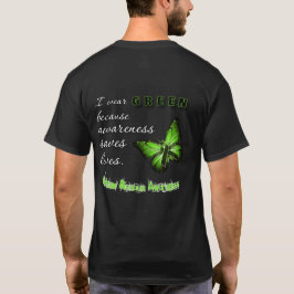 Ik draag groen – Nierziektebewustzijnsshirt T-shirt