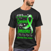 Ik Draag groen voor het bewustzijn van TRAUMATISCH T-shirt (Voorkant)