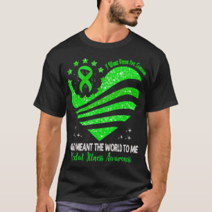 Ik Draag groen voor Mental Illness Awareness Heart T-shirt