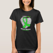 Ik Draag groen voor mijn broer Nf1 Neurofibromatos T-shirt (Voorkant)