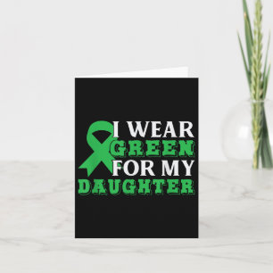 Ik Draag groen voor mijn dochter Mental Health Awa Kaart