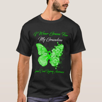 Ik Draag groen voor mijn kleinzoon ruggenmergletse T-shirt