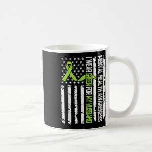 Ik Draag groen voor mijn man die geestesziekte ver Koffiemok