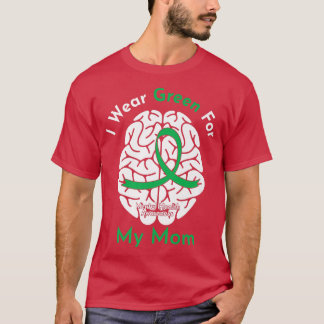 Ik Draag groen voor mijn moeder geestelijke gezond T-shirt
