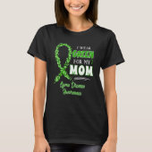 Ik Draag groen voor mijn moeder Green Ribbon Lyme  T-shirt (Voorkant)