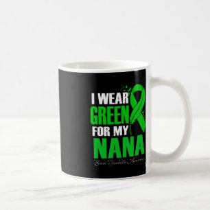Ik Draag groen voor mijn Nana Brain Disabilities A Koffiemok