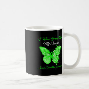 Ik Draag groen voor mijn neef-hersenhandicaps. Koffiemok