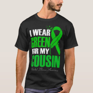 Ik Draag groen voor mijn neef psychische ziekte Aw T-shirt