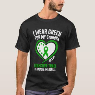 Ik draag groen voor mijn opa DTP bewustzijn T-shirt