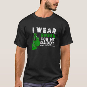 Ik Draag groen voor mijn papa Nierziekte T-shirt