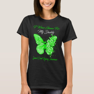 Ik Draag groen voor mijn vaders ruggengraat letsel T-shirt