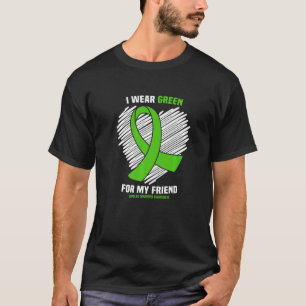 Ik Draag groen voor mijn vriend bipolaire stoornis T-shirt