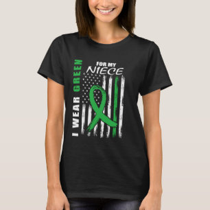 Ik Draag groen voor nicht Cerebral Palsy Awareness T-shirt