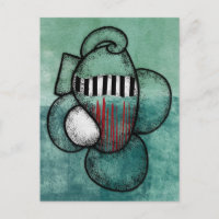 Ik draag het overal waar ik Briefkaart ga