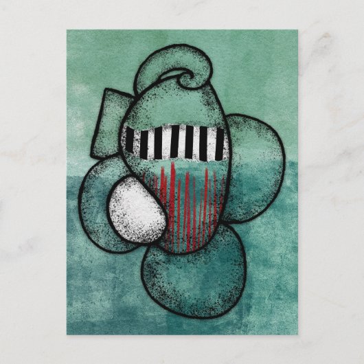 Ik draag het overal waar ik Briefkaart ga (Voorkant)