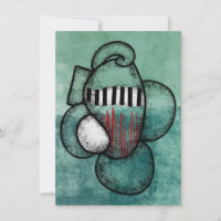 Ik draag het overal waar ik Wenskaart ga